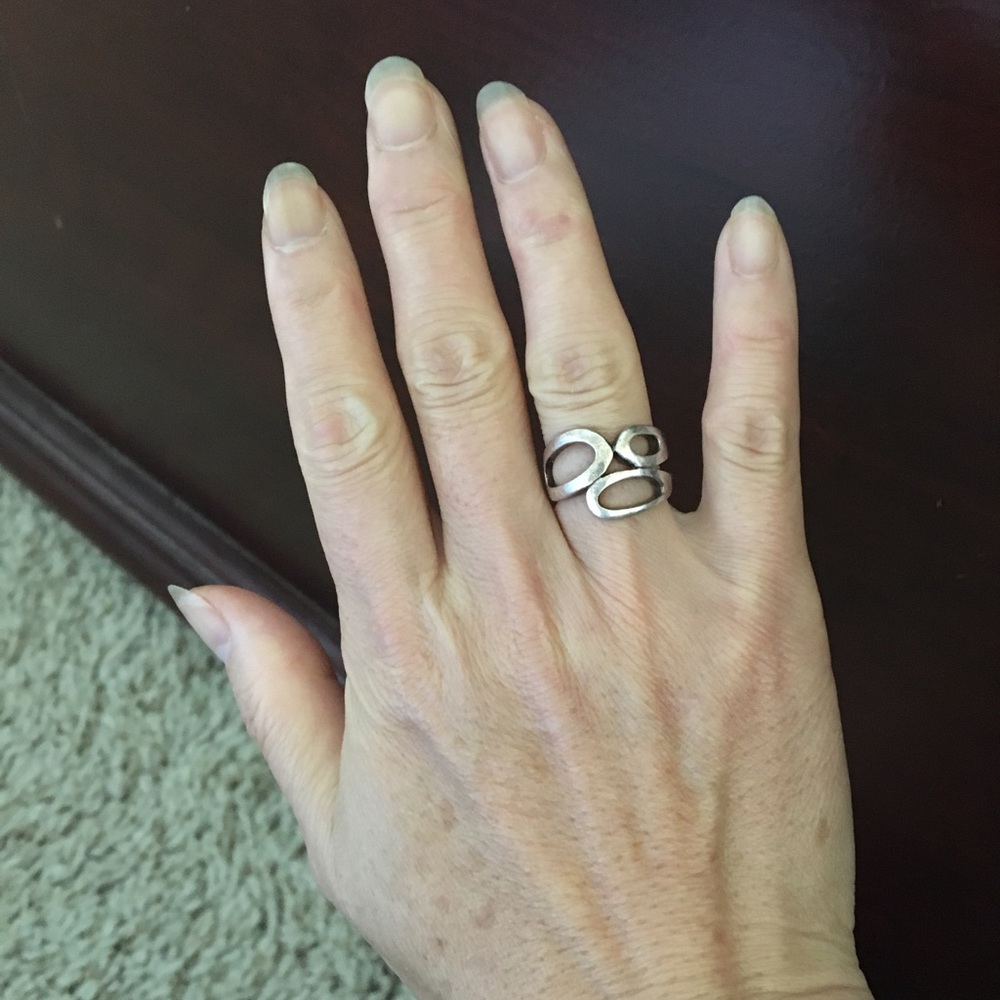 Solid Silver Ring - 925 Stamped - image 6